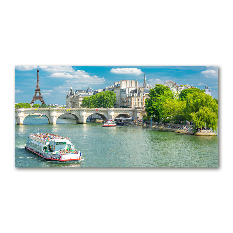 Lum 50cm W x 100cm L Glass Peel and Stick Panel