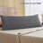 PHF 100% Cotton Waffle Body Pillowcase with Zipper, 1 Pack Soft Skin-Friendly and Breathable Pillow Sham for Bed-124279008-124279013
