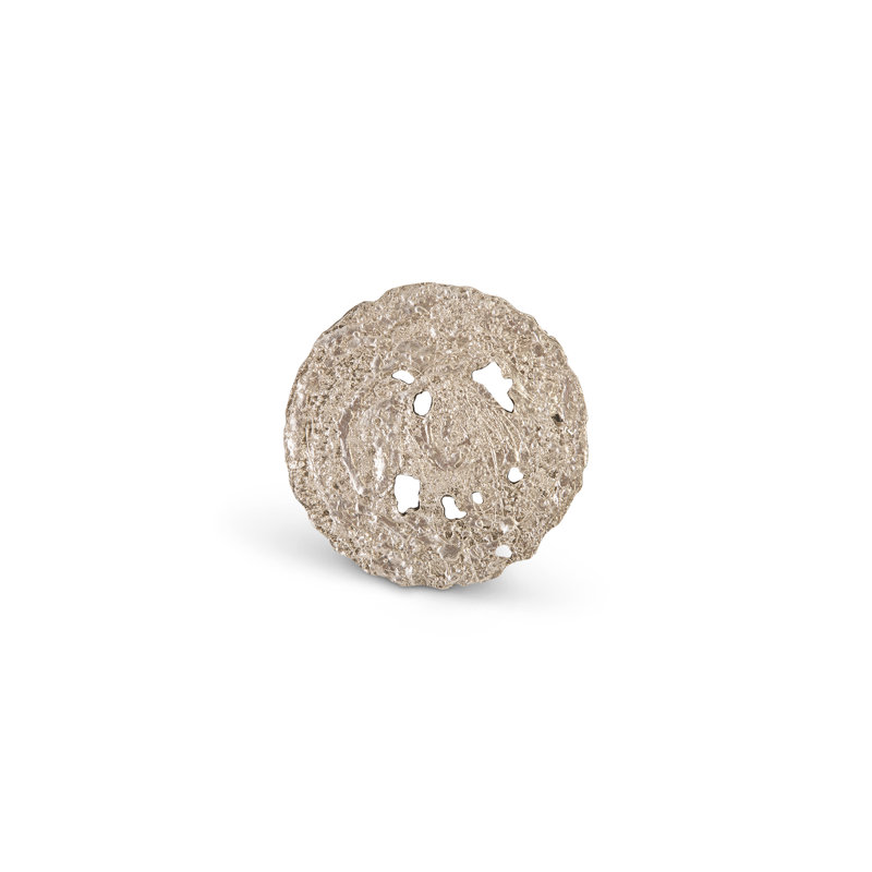 Molten Wall Décor, Silver
