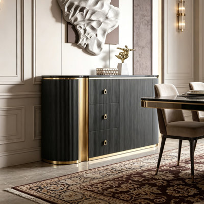 Sintered Stone Top Sideboard