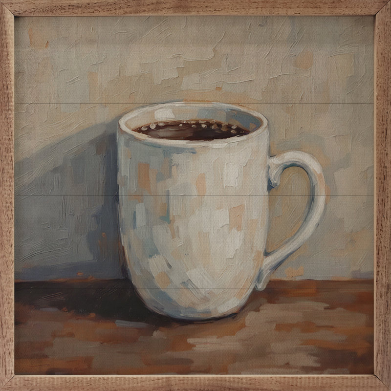 Tasse à café, H 4 po x l 4 po