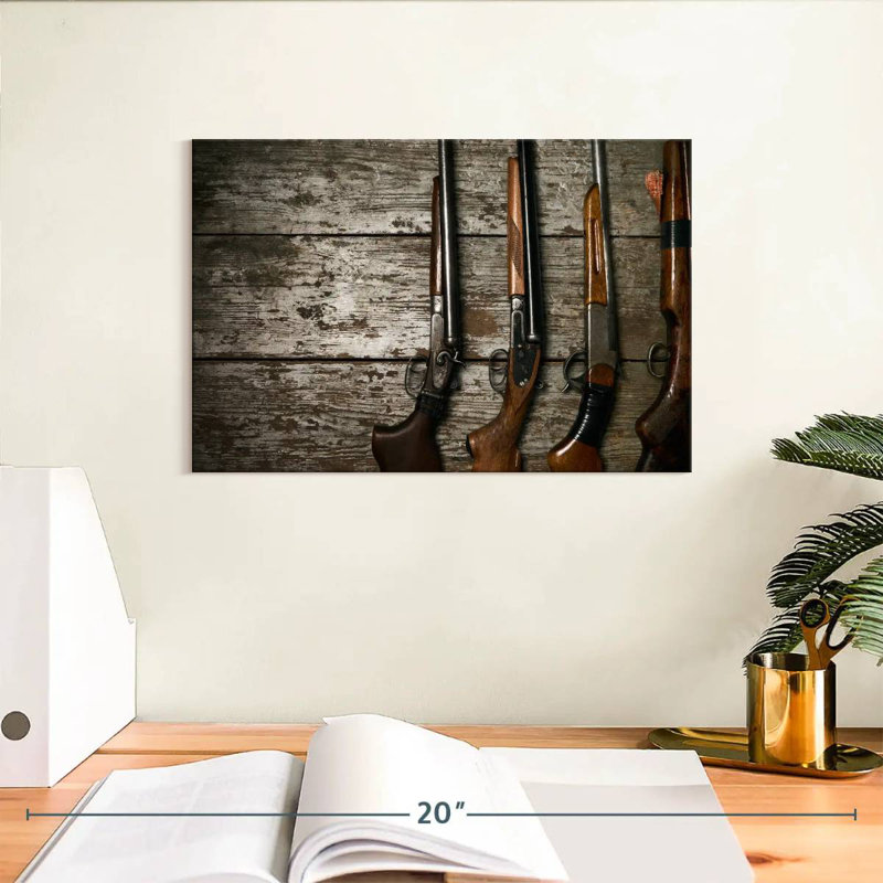 Armes de chasse Senne, H 8 po x l 12 po