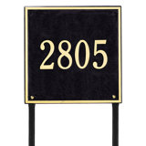 1-Line Lawn Address Sign