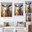 Kayzleigh Goat Portrait Vibrant I sur toile-863864804-863864805