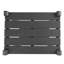 Table d'appoint d'extérieur carrée Mkiyah L 18,45 po x l 18,45 po-93539309