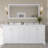 Avery 80'' Double Bathroom Vanity with Marble Top-51712116-51712111-51978352