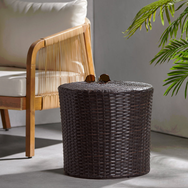 Table d'appoint en osier Kingstown