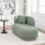 Chaise longue rembourrée en fausse fourrure-1503816419