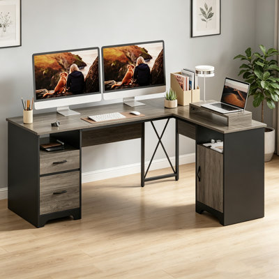 L-Shaped Computer Desk
