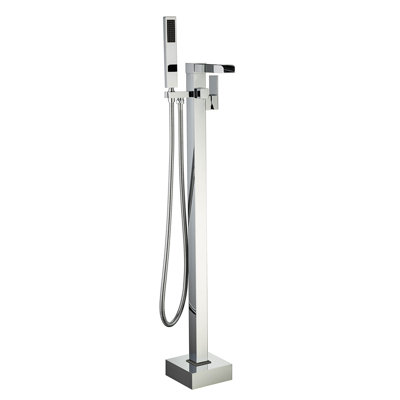 Floor Waterfall Faucet with Diverter