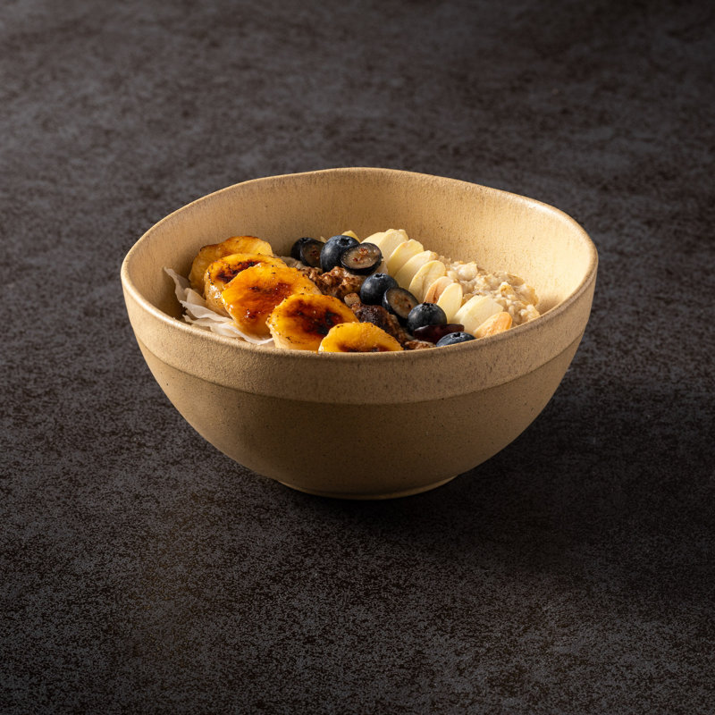 Arenito Handmade Stoneware Cereal Bowl, Sage Green