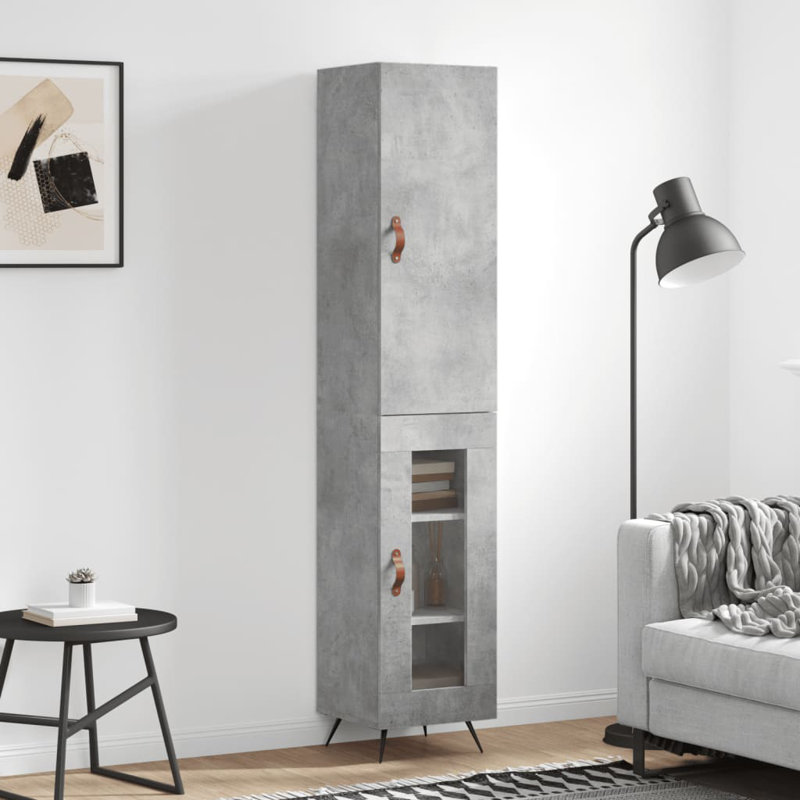 Pecor 34.5cm Sideboard, Concrete Grey