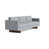 Performance Weave - Zinc selected