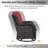 Wendye Wicker Swivel Glider Chair & Side Table Set With Water-Resistant Olefin Cushions-998682388-998682379