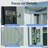 5Ft X 3Ft Outdoor Metal Storage Shed Transparent Plate-118182429