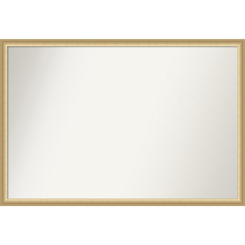 Merima Wall Mirror, 25.75" x 37.75", Rectangle, Gold