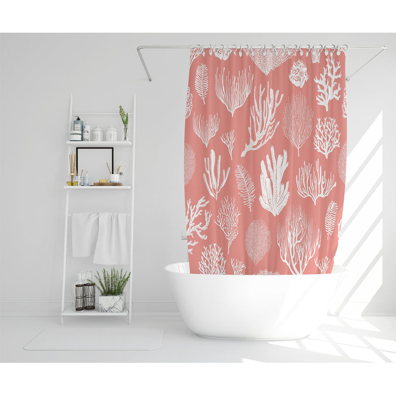 Elizha 13 Piece Polyester Shower Curtain Set