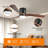 Black Wood Ceiling Fans With Lights And Remote, Modern Flush Mount Low Profile Ceiling Fan With Light, 6 Speed, Reversible Dc Motor, For Bedroom/Outdoor/Farmhouse/Patios-432869878