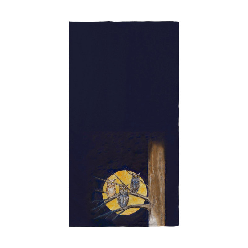 Serviette de plage night owls Riney