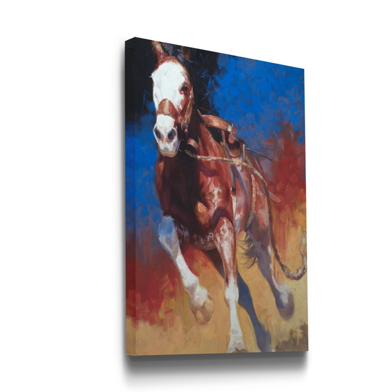 « Renegade », reproduction d’art sur toile tendue, H 27 po x l 18 po x P 1 po