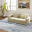 Canapé 83 po pour salon moderne avec housse amovible et double rembourrage 83 po, beige-754475835