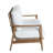 Pointe Teak N-Dura Resin Wicker Outdoor Sofa - Oyster Natural-117954021-117954019