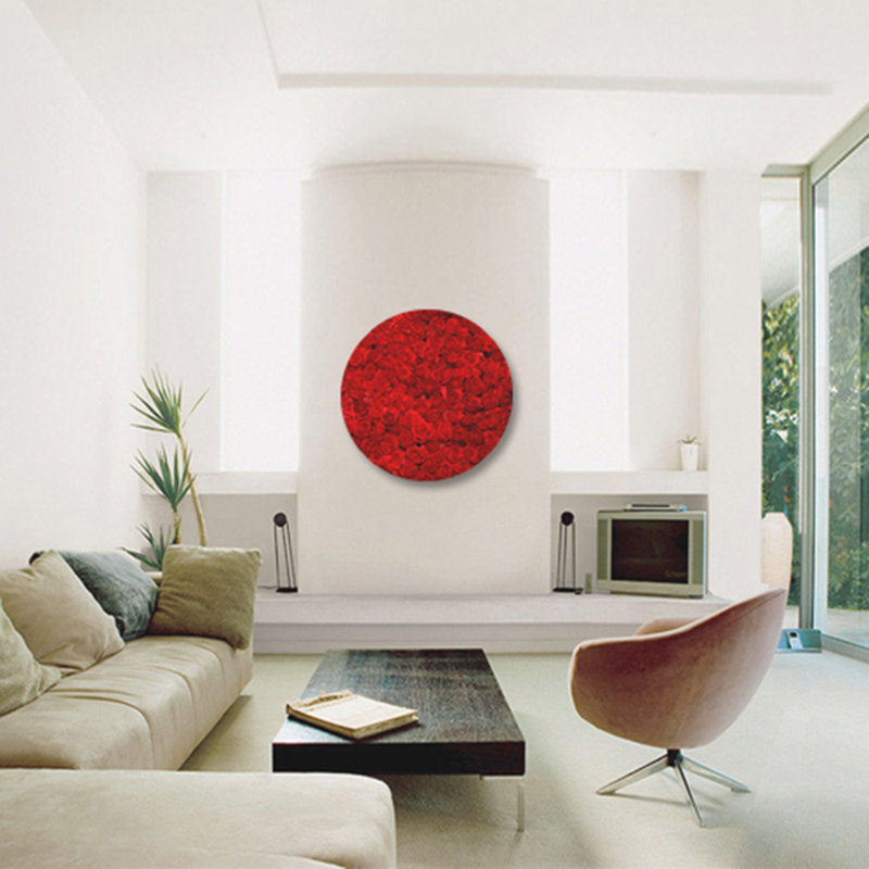 Bed Of Roses Print, 46" H x 46" W