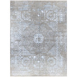 Overdyed One-of-a-Kind 9' 4" X 12' 3" Hand Knotted Area Rug