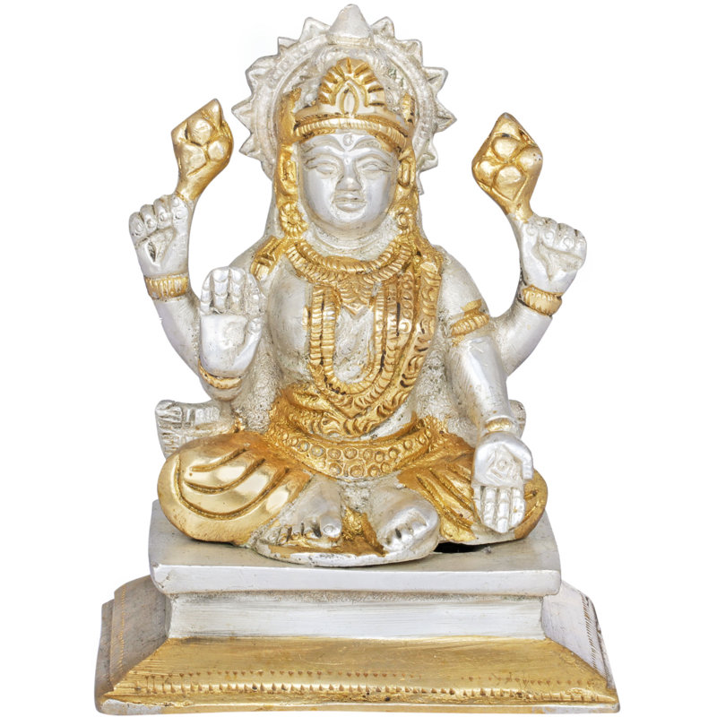 Déesse Lakshmi, Argent