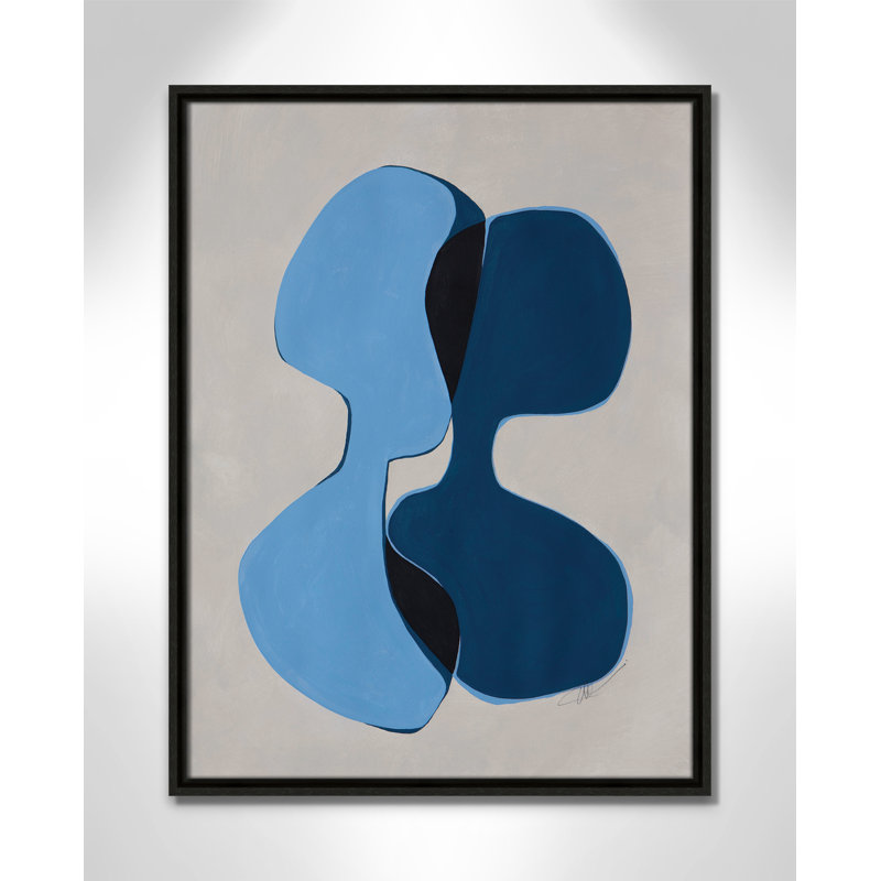 In Unity I by Filippo Ioco For Casa Fine Arts, 25.5" H x 19.5" W x 2" D, Espresso Framed