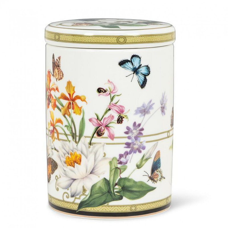 Butterfly Garden Lidded Canister