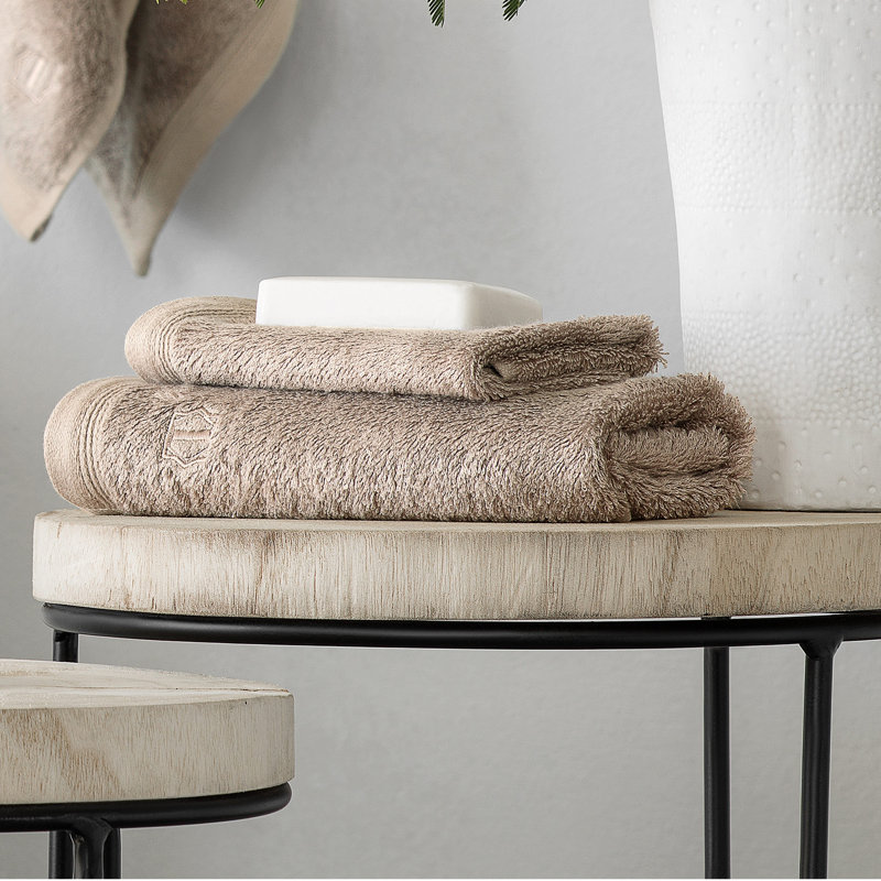 Poitiers Hand Towel, Coffe