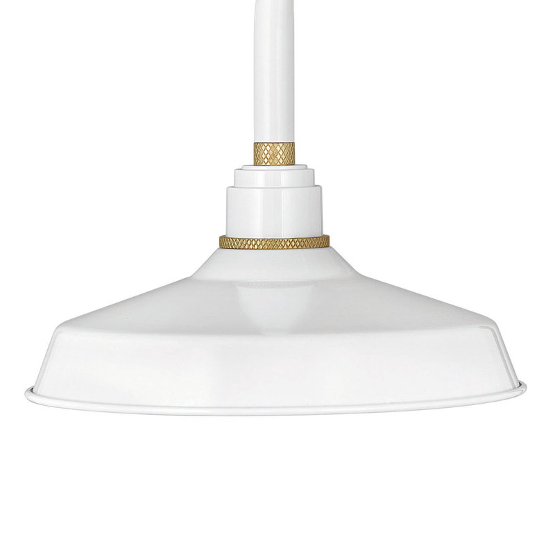 Foundry Wall Mount Outdoor Barn Light, Textured Black, 16" H x 12" W x 23.75" D