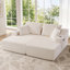 Canapé double surdimensionné de 83 po avec assise profonde et coussins de 83 po-165176627