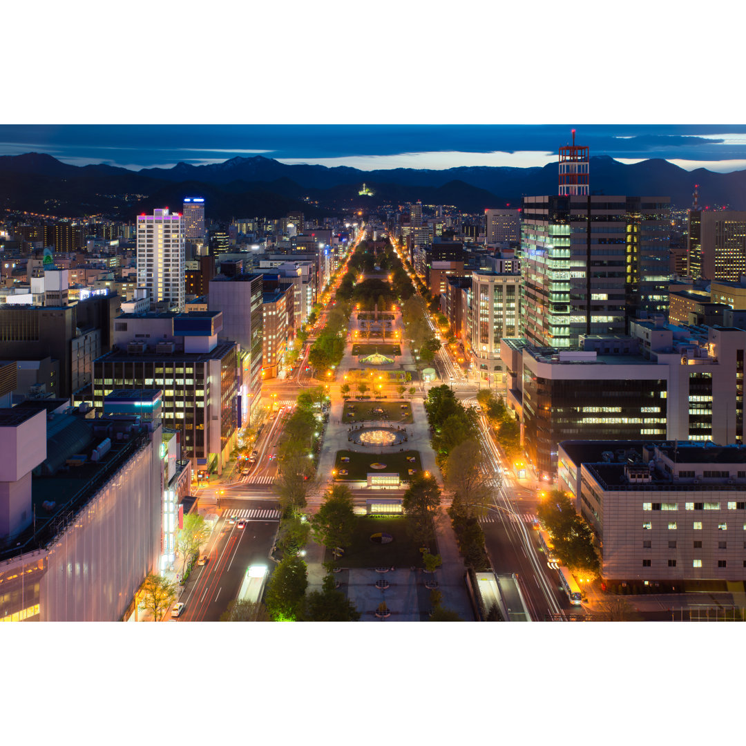 Sapporo im Odori-Park - Kunstdrucke auf Leinwand