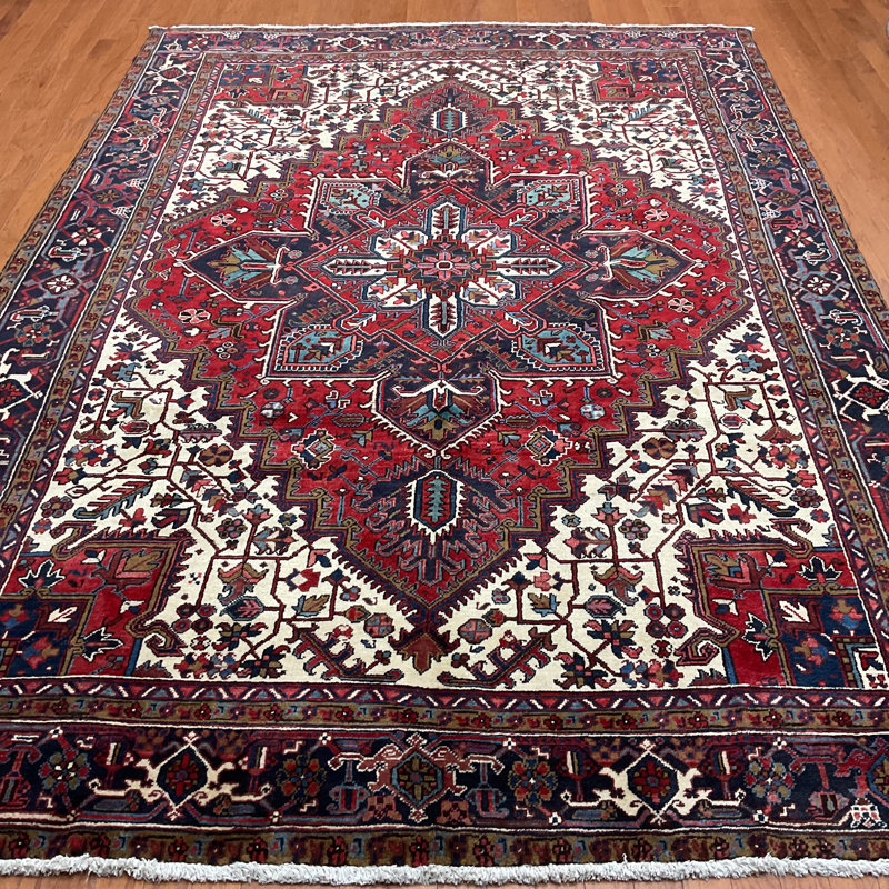 Tapis rectangulaire en laine