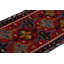 Wool Geometric Area Rug in Brown/Black