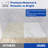 48x36 Inch White Rectangle Acrylic Shower Pan with Drain Center Wear Resistant Waterproof Tray for Bath Remodel