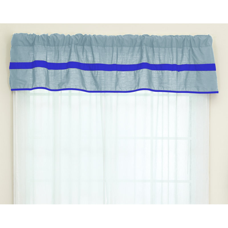 Jupe de fenêtre 72 po Tingley, Bleu royal
