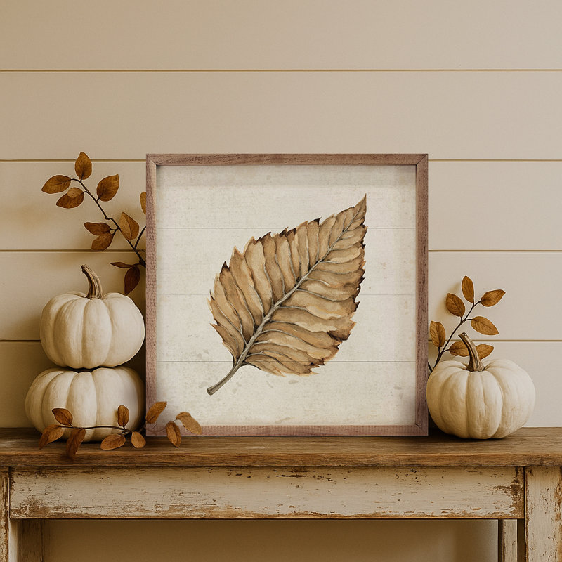 Beech Leaf, 24" H x 24" W