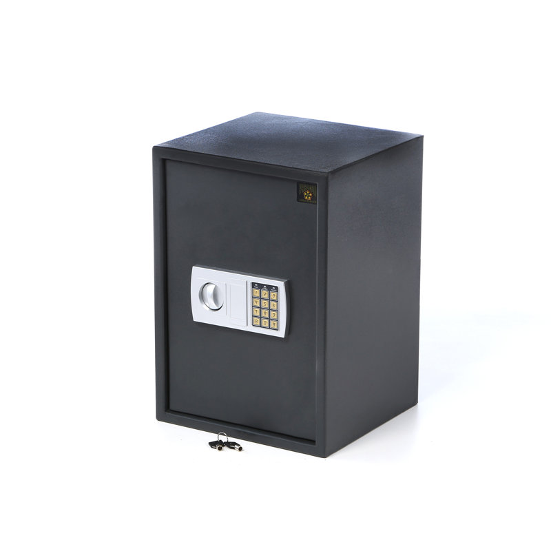 Gray Digital Steel Cabinet Safe with Touchpad Control