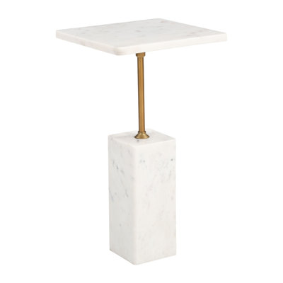 Modern Side Table For Living Room, Small Round Table, End Table, Nightstand, Decorative Accent Table