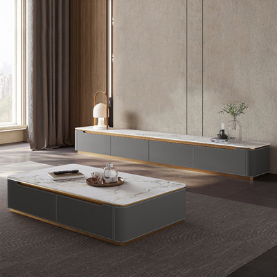 Meuble télé avec table basse