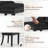 Velvet Dining Chair Set, High-End Tufted Upholstery With Nailhead Trim Back Pull Tab And Solid Wood Legs Dining Chairs -193687551