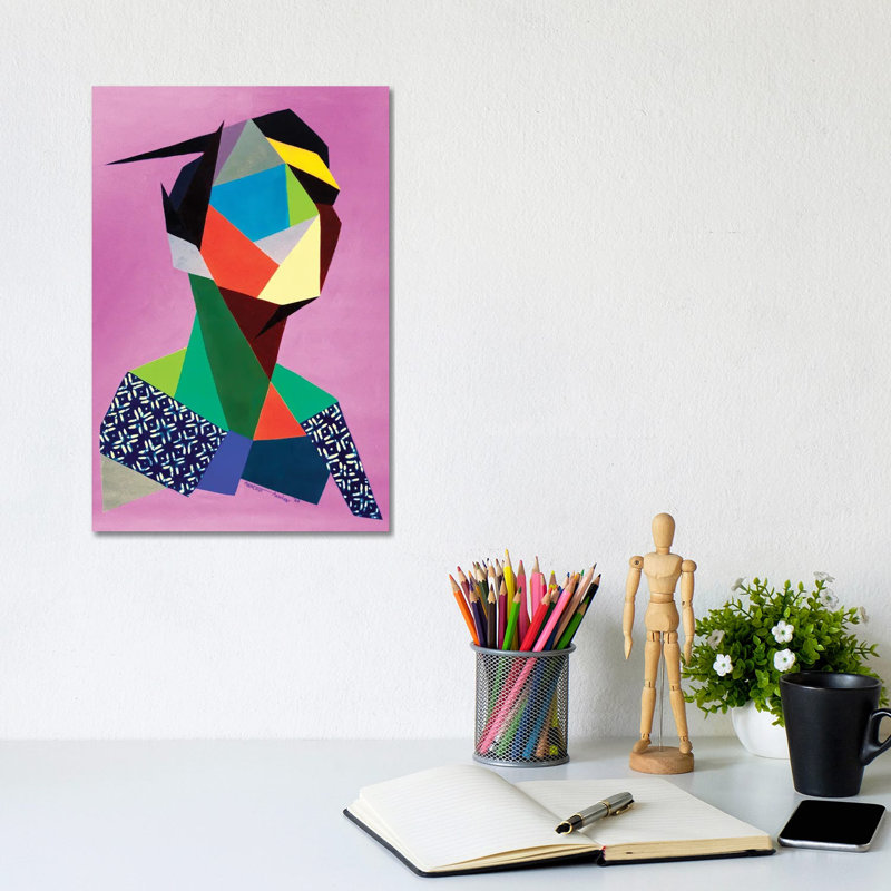 Mauve by Akintayo Akintobi - Wrapped Canvas Gallery-Wrapped Canvas Giclée, 20.32 cm H x 30.48 cm W