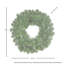 Couronne de luxe en sapin de l'Oregon-105230123