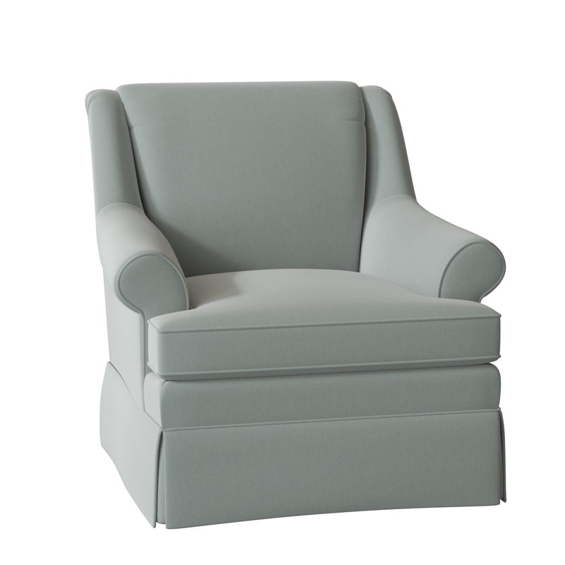 Eliana Armchair, Yes, Peyton 21 Dove Performance Twill