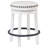 Daiah Swivel Upholstered Counter Stool with Solid Wood Frame-70462200