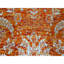 Tapis en laine et soie noué à la main orange 8 pi x 10 pi 4 po 10BB7B861E244C1E9AE15F9A3F48ECB4