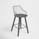 Lipman Solid Wood 25.75" Counter Stool